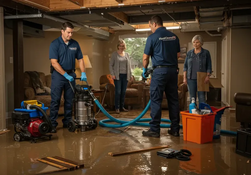 Basement Water Extraction and Removal Techniques process in Saint Johns, MI